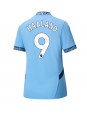 Manchester City Erling Haaland #9 Hjemmedrakt Dame 2024-25 Korte ermer